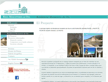 Tablet Screenshot of monasteriodeoia.com